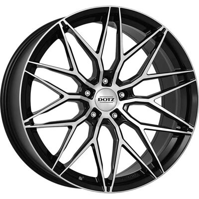 Dotz Suzuka Dark 8,5x19 Alloyhjul - 5x120 - Sort/polished Dotz Suzuka Dark 8,5x19 Alloyhjul - 5x120 - Sort/polished