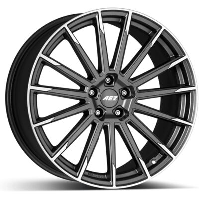 AEZ Atlanta Titan Graphite Matt Pulido 8.5x19 ET 47 5/108 Rueda de aleación - Llantas AEZ Atlanta Titan Graphite Matt Pulido 8.5x19 ET 47 5/108 Rueda de aleación - Llantas
