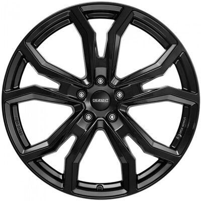 Rueda de Aleación Negra Dezent Tv - Mercedes-Benz 8x19 - 5x112 - SUV y Sedán Rueda de Aleación Negra Dezent Tv - Mercedes-Benz 8x19 - 5x112 - SUV y Sedán