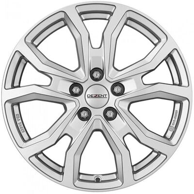 Dezent Tv Silver Fælg - 7x17, 5x112 - Golf V, TTS Dezent Tv Silver Fælg - 7x17, 5x112 - Golf V, TTS