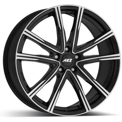 AEZ Montreal Dark Black Polished 7.5x19 ET 50 5/108 - Alufelge AEZ Montreal Dark Black Polished 7.5x19 ET 50 5/108 - Alufelge