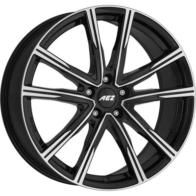 AEZ Montreal Dark Black Polished 8.5x20 ET 45 5/112 - Alufelge AEZ Montreal Dark Black Polished 8.5x20 ET 45 5/112 - Alufelge