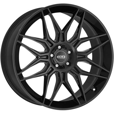Dotz Longbeach Negro - Rueda de aleación para Porsche Cayenne & VW Touareg - 9,5x22 - 5x130 Dotz Longbeach Negro - Rueda de aleación para Porsche Cayenne & VW Touareg - 9,5x22 - 5x130