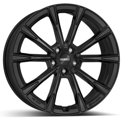 Mustat Alloy Wheel Dezent Ar - Ford, Volvo - 8x20 5x108/10 - Pyörä Mustat Alloy Wheel Dezent Ar - Ford, Volvo - 8x20 5x108/10 - Pyörä