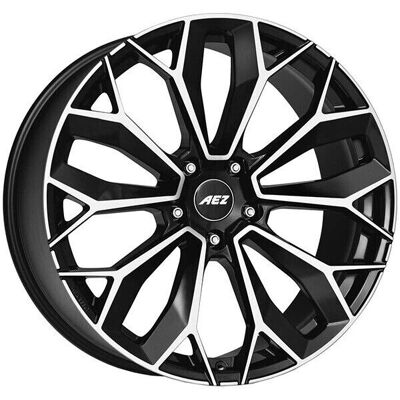 AEZ Leipzig Dark Black Polished 9.5x22 ET 42.5 - Leichtmetallfelge AEZ Leipzig Dark Black Polished 9.5x22 ET 42.5 - Leichtmetallfelge