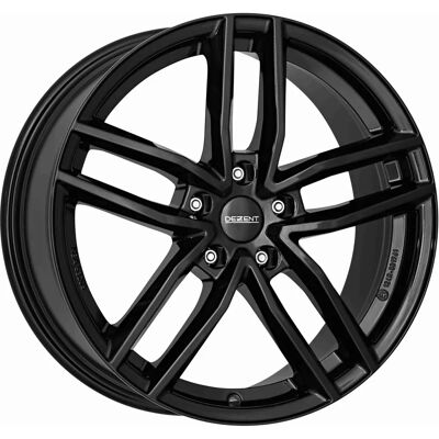 Dezent Tr Alloy Wheel - Black - 7.5x18 - 5x114.3 - Black Dezent Tr Alloy Wheel - Black - 7.5x18 - 5x114.3 - Black