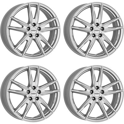 Dezent Kf Silver Aluminiumhjul - Peugeot 308 8x18 5x108 Dezent Kf Silver Aluminiumhjul - Peugeot 308 8x18 5x108