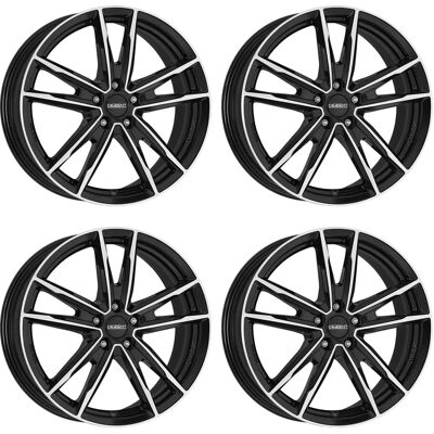 Ruota in lega Dezent Kf Dark 8x19 5x108 - Nero/lucido Ruota in lega Dezent Kf Dark 8x19 5x108 - Nero/lucido