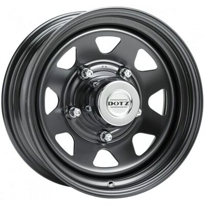 Toyota Hilux Vigo 7x17 6x139.7 Svart - Stålhjul Toyota Hilux Vigo 7x17 6x139.7 Svart - Stålhjul
