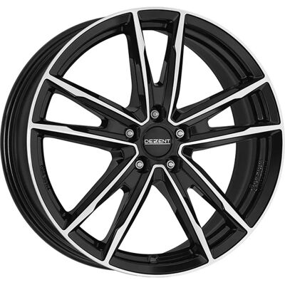 Dezent Kf Dark Alloy Hjul 8x19 5x112 Sort/polished - Hjul Dezent Kf Dark Alloy Hjul 8x19 5x112 Sort/polished - Hjul