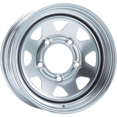 Dotz Dakar Stålhjul - 7x15, 6x139.7, Silver - Type Steel Wheel Dotz Dakar Stålhjul - 7x15, 6x139.7, Silver - Type Steel Wheel