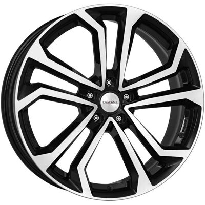 Rueda de aleación Dezent Ta Dark para Opel - 7x17, 5x110, Negro/polished Rueda de aleación Dezent Ta Dark para Opel - 7x17, 5x110, Negro/polished