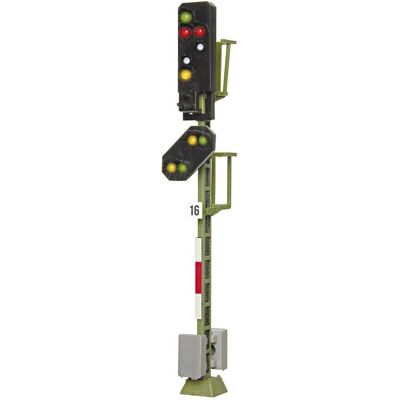 Viessmann H0 Signal med advarsel og udkørsel - Færdig model Viessmann H0 Signal med advarsel og udkørsel - Færdig model