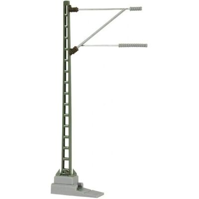 Maste ferroviario modello Viessmann 4310 - Costruzione in metallo - 45,5 mm Maste ferroviario modello Viessmann 4310 - Costruzione in metallo - 45,5 mm