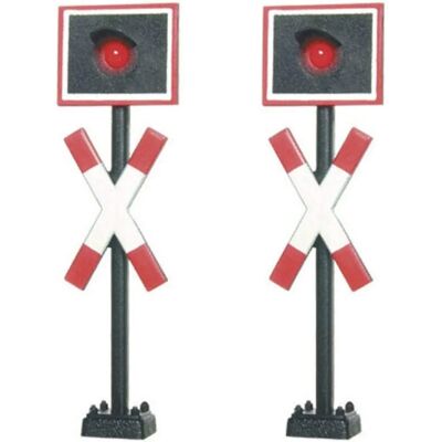 Viessmann Modelltechnik - 5058 H0 2er Set Andreaskreuze Viessmann Modelltechnik - 5058 H0 2er Set Andreaskreuze