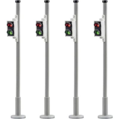 Viessmann Voetgangerslicht - 4 stuks - H0 Model Viessmann Voetgangerslicht - 4 stuks - H0 Model