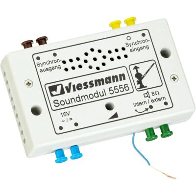 Modulo Sonoro Viessmann 5556 - Passaggio a livello - Pronto da installare Modulo Sonoro Viessmann 5556 - Passaggio a livello - Pronto da installare