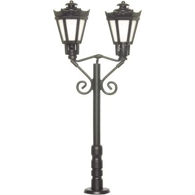 Viessmann Modello 6073 Lanterna doppia da parco - Lampada Viessmann Modello 6073 Lanterna doppia da parco - Lampada
