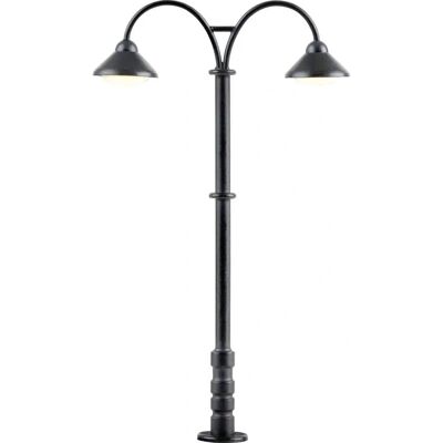 Illuminazione Stazione Ferroviaria H0 Viessmann - Colonna in Ottone Realistica Illuminazione Stazione Ferroviaria H0 Viessmann - Colonna in Ottone Realistica
