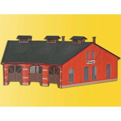Kibri 9452 Ringlock Modelleisenbahn Depot - Modellbahngebäude Kibri 9452 Ringlock Modelleisenbahn Depot - Modellbahngebäude