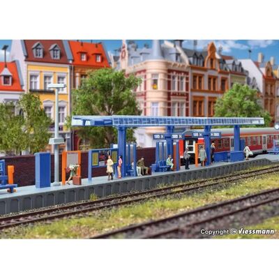 Kibri 39556 H0 Perrong Sulzberg - Modellbahn Bahnsteig Kibri 39556 H0 Perrong Sulzberg - Modellbahn Bahnsteig
