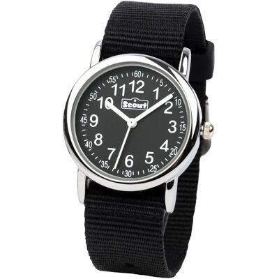 Scout 280304002 - Kinder-Quartz-Armbanduhr - Stoffarmband Scout 280304002 - Kinder-Quartz-Armbanduhr - Stoffarmband