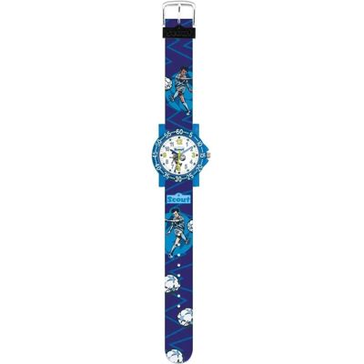 Scout Kinder Lernuhr - Fußball - Blau Scout Kinder Lernuhr - Fußball - Blau