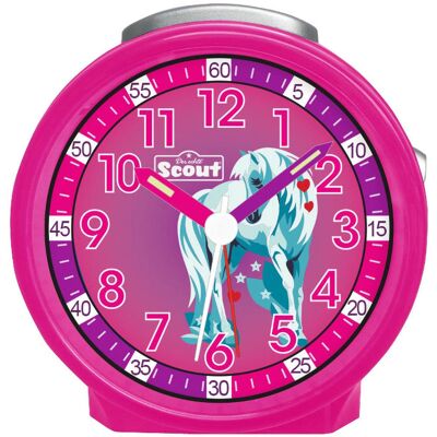 SCOUT - Friends - Rosa - Pferd - Analog-Wecker SCOUT - Friends - Rosa - Pferd - Analog-Wecker
