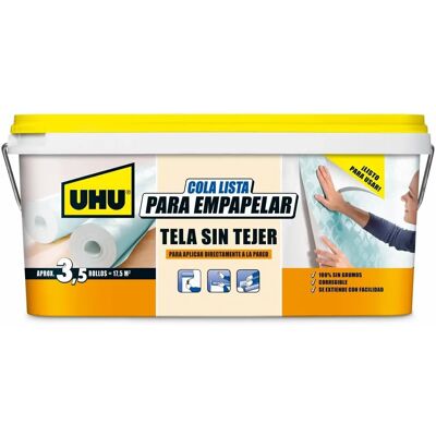 UHU Pegamento para Papel Pintado - Listo para usar, reposicionable, fácil de aplicar UHU Pegamento para Papel Pintado - Listo para usar, reposicionable, fácil de aplicar