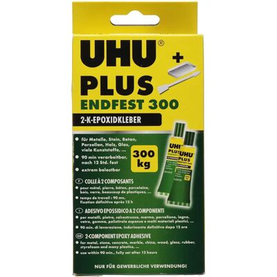 Colla Epoxy UHU BOSTIK - Extra Forte, 2x75ml, Modello D5345 Colla Epoxy UHU BOSTIK - Extra Forte, 2x75ml, Modello D5345