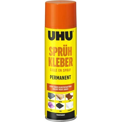 Uhu Permanent Transparenter Sprühkleber - 500ml Uhu Permanent Transparenter Sprühkleber - 500ml
