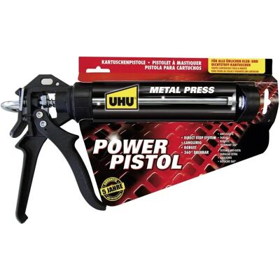 UHU Pistolet à Cartouche - Pistolet Power avec Rotation 360° - Publicité UHU Pistolet à Cartouche - Pistolet Power avec Rotation 360° - Publicité