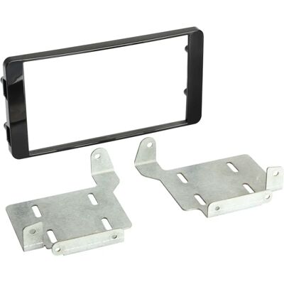 ACV Mitsubishi ASX 2-DIN Radio Kehys - Piano musta - Car Media Receiver Frame ACV Mitsubishi ASX 2-DIN Radio Kehys - Piano musta - Car Media Receiver Frame