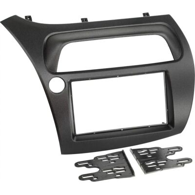 Honda 2006-2011 Schwarzer 2-DIN Frontblenden-Adapter Honda 2006-2011 Schwarzer 2-DIN Frontblenden-Adapter