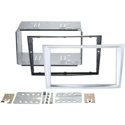 ACV Opel Astra Corsa D Zafira Doppel DIN Radio Kit - Mattchrom ACV Opel Astra Corsa D Zafira Doppel DIN Radio Kit - Mattchrom