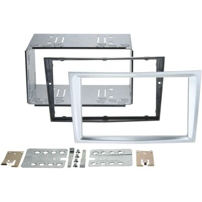 ACV Opel Astra Corsa D Zafira Doppel DIN Radio Kit - Mattchrom ACV Opel Astra Corsa D Zafira Doppel DIN Radio Kit - Mattchrom