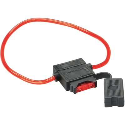 ACV 30.3803-01 Sicherungsgehäuse - Auto, 10A, Rotes Kabel ACV 30.3803-01 Sicherungsgehäuse - Auto, 10A, Rotes Kabel