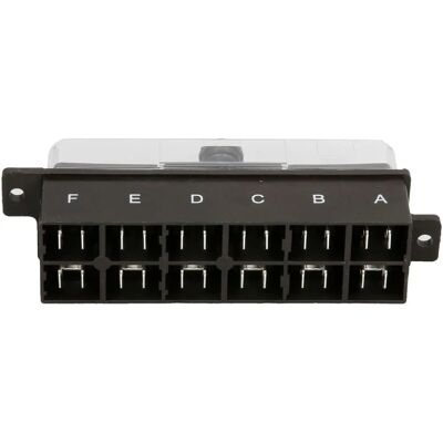 Herth+Buss Jakoparts Sicherungsdose - IP 53, 24 Anschlüsse, 6 Pole Herth+Buss Jakoparts Sicherungsdose - IP 53, 24 Anschlüsse, 6 Pole