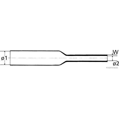 HERTH+BUSS ELPARTS - 51273210 - Θερμοσυστριπτικό σωλήνας HERTH+BUSS ELPARTS - 51273210 - Θερμοσυστριπτικό σωλήνας