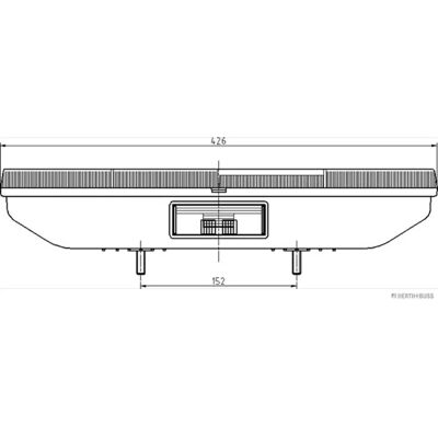 Herth+Buss Elparts Δεξί πίσω φως - Mercedes Vario Herth+Buss Elparts Δεξί πίσω φως - Mercedes Vario