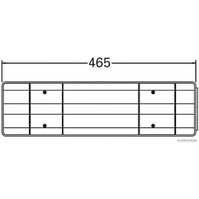 Herth+Buss ELPARTS 83840623 Αριστερό πίσω φως - Πίσω φως Herth+Buss ELPARTS 83840623 Αριστερό πίσω φως - Πίσω φως