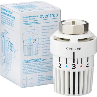 Oventrop Thermostatkopf - Modell 1011465 - Weiß - Temperatur 7-28°C Oventrop Thermostatkopf - Modell 1011465 - Weiß - Temperatur 7-28°C