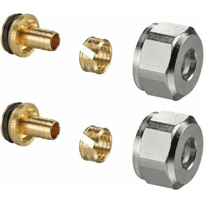 Oventrop Nickel Doppel-Klemmringverschraubung - G 3/4 - 1016883 Oventrop Nickel Doppel-Klemmringverschraubung - G 3/4 - 1016883