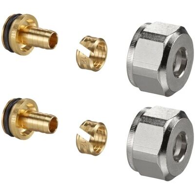 Oventrop Ofix K Klemmringverschraubung - vernickelt - 15x2,5mm - doppelt - für G 3/4 Oventrop Ofix K Klemmringverschraubung - vernickelt - 15x2,5mm - doppelt - für G 3/4