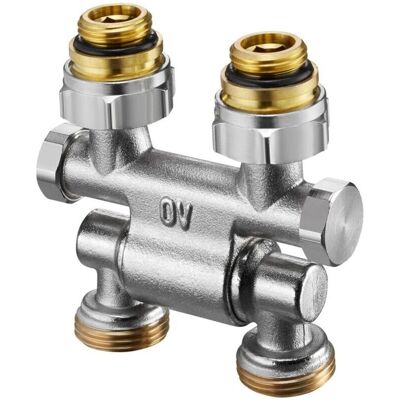 Oventrop Nickel-plated Flexible Shut-off Coupling - Heizkörperventil - 1015781 Oventrop Nickel-plated Flexible Shut-off Coupling - Heizkörperventil - 1015781