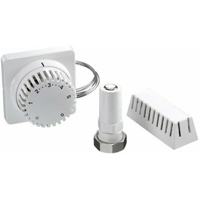Thermostat Oventrop Uni FH - Télécommande, tube capillaire 5m, 7-28°C, Blanc Thermostat Oventrop Uni FH - Télécommande, tube capillaire 5m, 7-28°C, Blanc