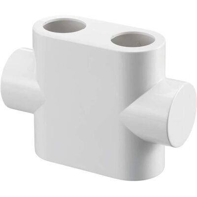 Oventrop 1184095 Witte Doorvoervorm voor Multiblock T Oventrop 1184095 Witte Doorvoervorm voor Multiblock T