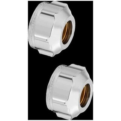 OVENTROP Conexión de tubería - Níquel - 16 mm - Para G ¾ OVENTROP Conexión de tubería - Níquel - 16 mm - Para G ¾