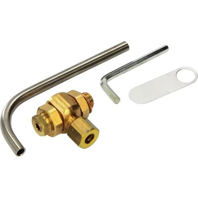 Válvula de muestreo Oventrop Modelo 4209102 - Agua potable, Conexión 1/4 pulgada Válvula de muestreo Oventrop Modelo 4209102 - Agua potable, Conexión 1/4 pulgada