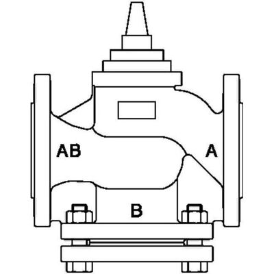 Oventrop - Válvula recta 2 vías, DN 80 - Valve Oventrop - Válvula recta 2 vías, DN 80 - Valve